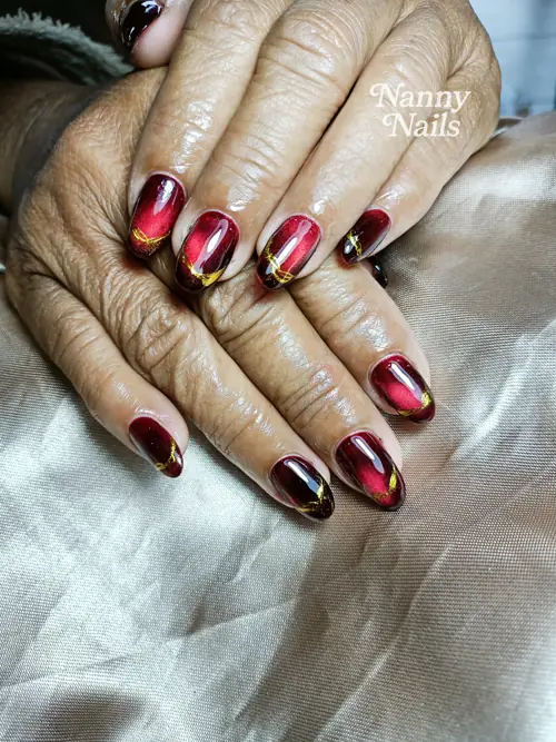 แดงมหาเสน่ห์ สวยจบที่ Nanny Nails รหัส A130