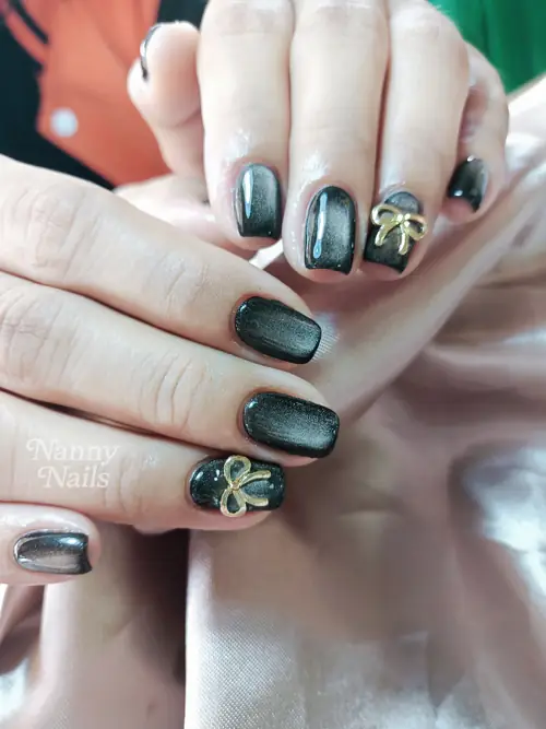 🖤 Black Glam Bow - แบล็ค แกลม โบว์ ✨ รหัส A16