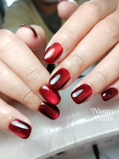 แดงไวน์ลูกแก้ว สวยฉ่ำมงลง ขับมือขาวผ่อง รหัส A199