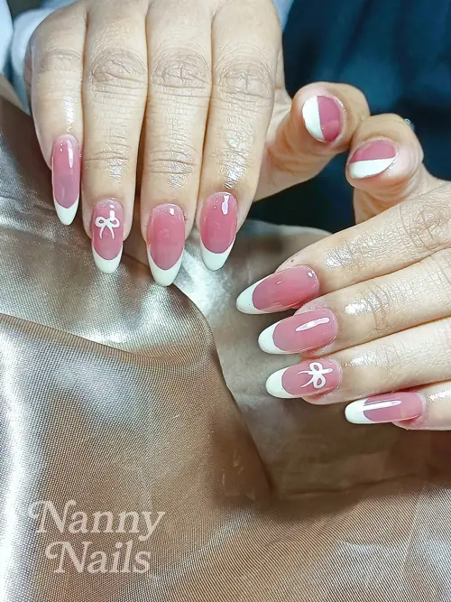 "French Nails" สไตล์คุณหนู🎀 รหัส A68